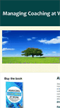Mobile Screenshot of managingcoachingatwork.com